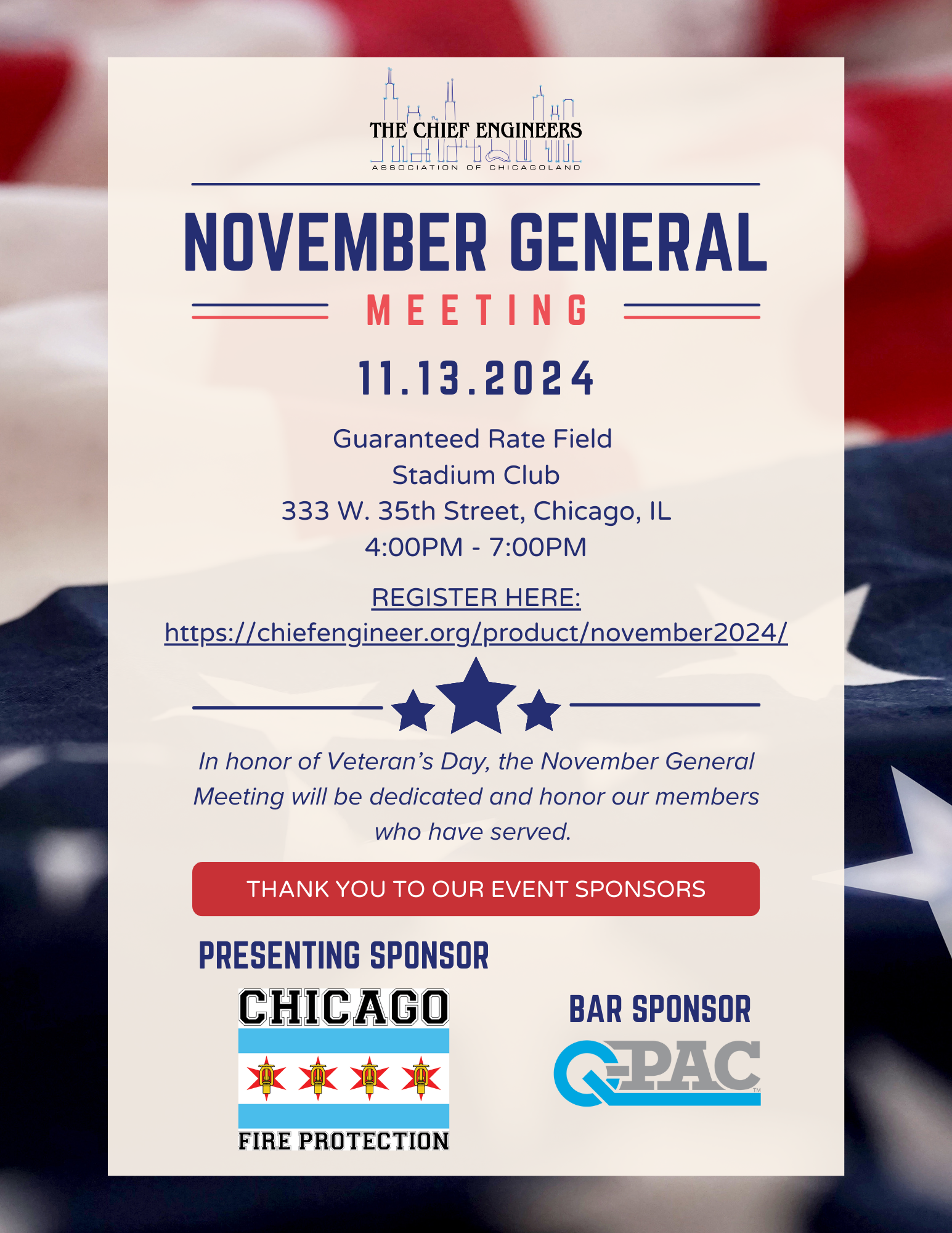 November 2024 General Meeting